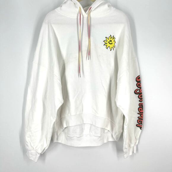 Daydreamer Flyer Oversized Mushroom Hoodie Sweatershirt Size Medium - Picture 9 of 9